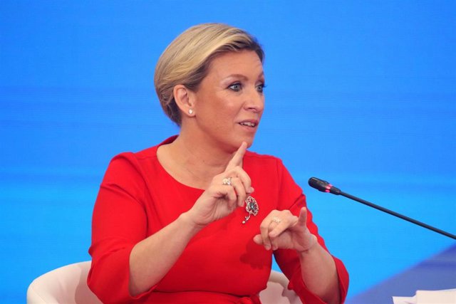 La portavoz rusa de Asuntos Exteriores, Maria Zajarova.