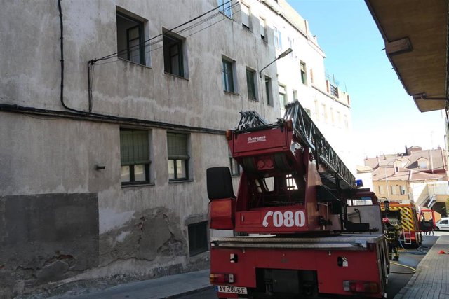 Inmueble en el que se ha producido el incendio