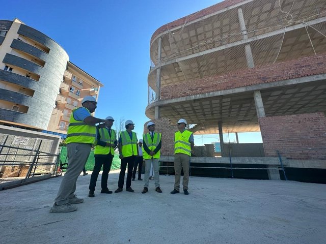 Visita a las obras reanudadas del Conservatorio Superior de Música Andrés de Vandelvira