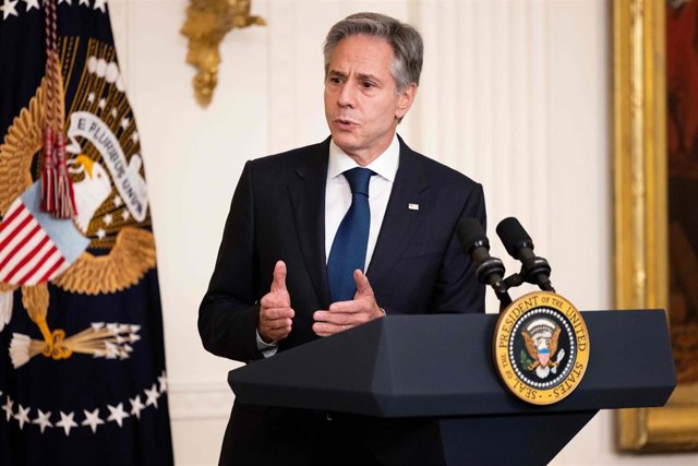 Archivo - El secretario de Estado de Estados Unidos, Antony Blinken.