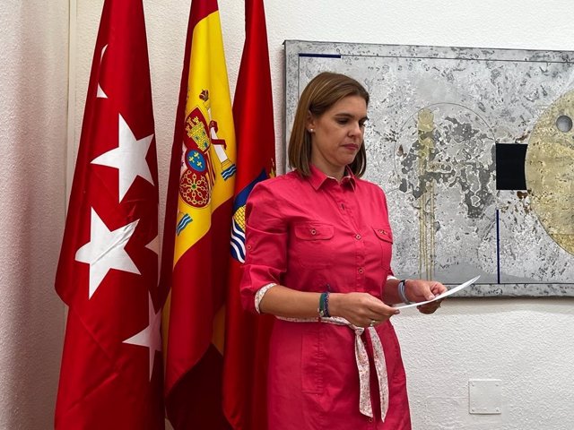 Judith Piquet, alcaldesa de Alcalá de Henares comparece ante los medios tras la Junta de Seguridad Local