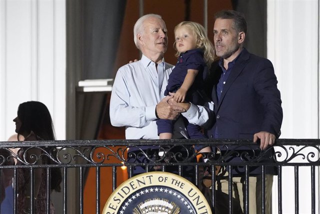 Archivo - Joe Biden y Hunter Biden.