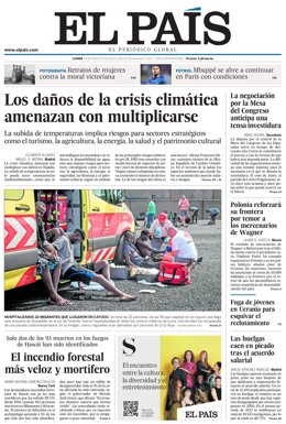 Portada El País