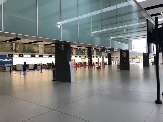 Archivo - Instalaciones del Aeropuerto Internacional de la Región de Murcia en Corvera