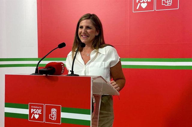 Archivo - La diputada autonómica del PSOE-A y vicepresidenta segunda del Parlamento, Irene García, en una imagen de archivo. 