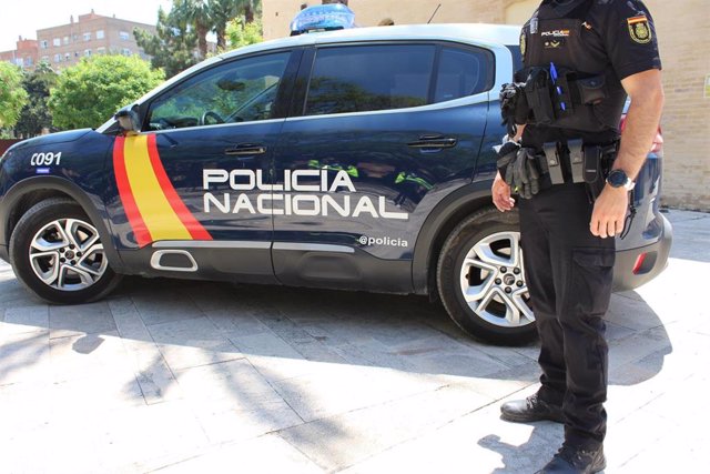 Imagen de archivo de un agente de la Policía Nacional.