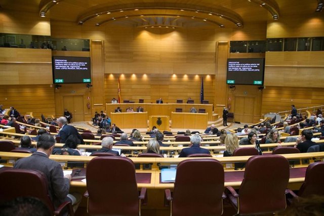 Archivo - Pleno del Senado