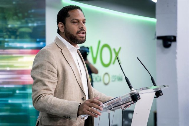El secretario general de Vox, Ignacio Garriga