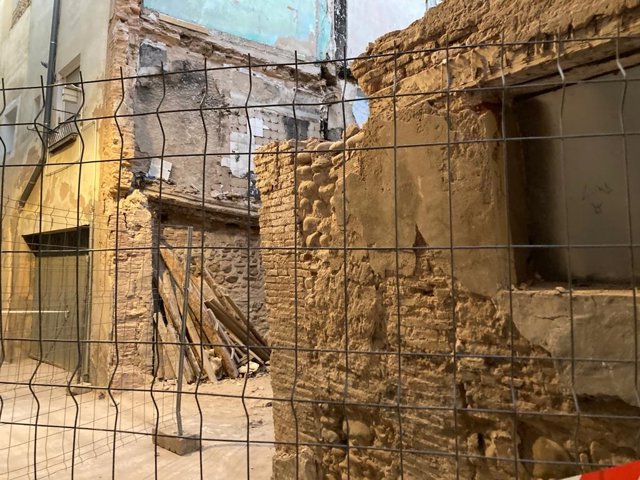 La calle se cortó al tráfico