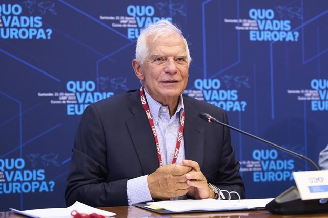 El Alto Representante de la UE para Asuntos Exteriores y Política de Seguridad y vicepresidente de la Comisión Europea, Josep Borrell