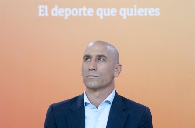 Archivo - El presidente de la Real Federación Española de Fútbol, Javier Rubiales. Archivo.