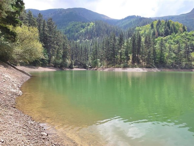 Archivo - Presa de Nocedal, en Güeñes (Bizkaia)