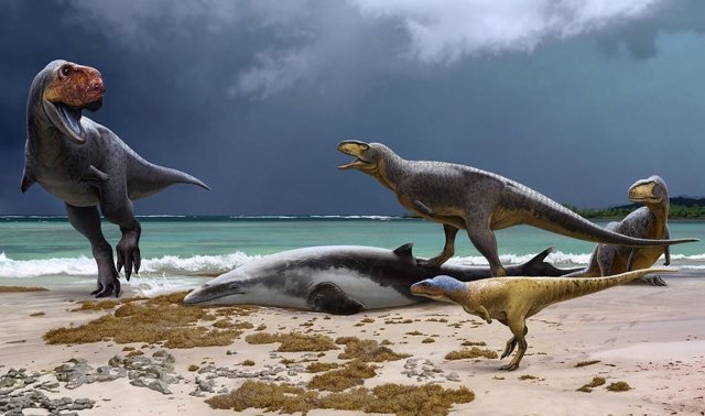 Se han encontrado fósiles de varios tipos de abelisaurios que muestran la diversidad de dinosaurios en Marruecos a finales del Cretácico.