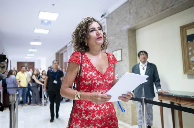 La ministra de Hacienda y Función Pública en funciones, María Jesús Montero.