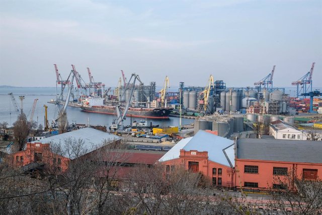Imatge del port d'Odessa (Ucraïna)