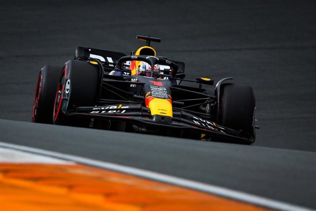 Max Verstappen (Red Bull Racing), en plena carrera.