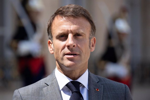 Archivo - Emmanuel Macron, presidente de Francia