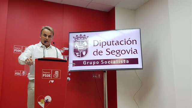 El portavoz socialista en la Diputación de Segovia, Máximo San Macario.