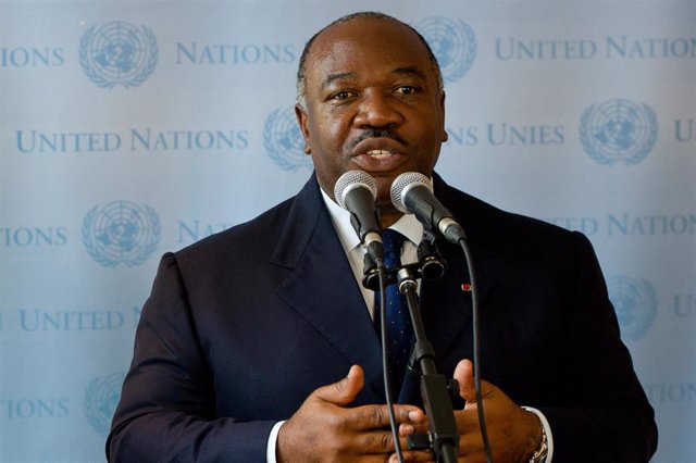 Archivo - Imagen de archivo del presidente de Gabón, Ali Bongo