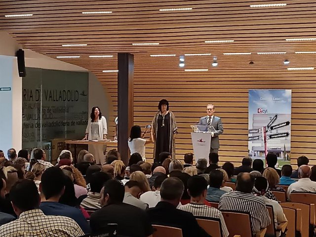 Entrega de diplomas en la Feria de Valladolid