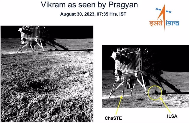 Módulo de aterrizaje lunar de la India Vikram