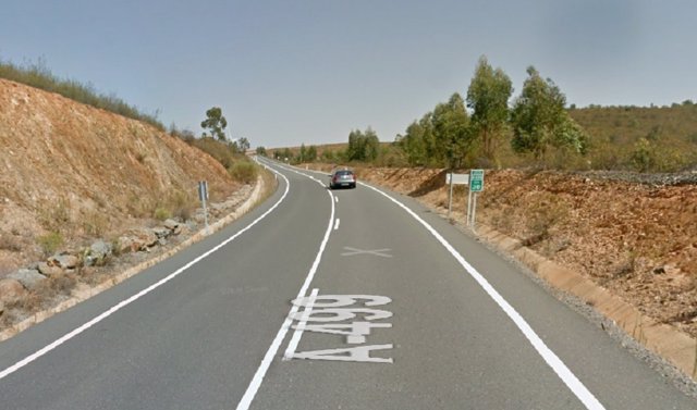 Kilómetro 38 de la carretera A-499.