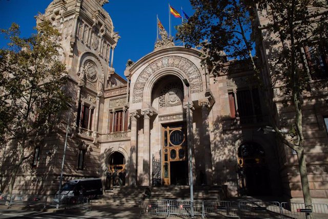 Archivo - Fachada del Palacio de Justicia de Catalunya, sede del TSJC y de la Audiencia de Barcelona