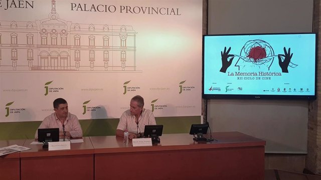 Presentación de las XII Jornadas de Cine y Memoria Histórica de Jaén.