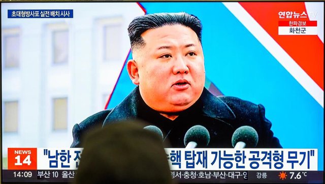 Archivo - El presidente de Corea del Norte, Kim Jong Un, imagen de archivo.