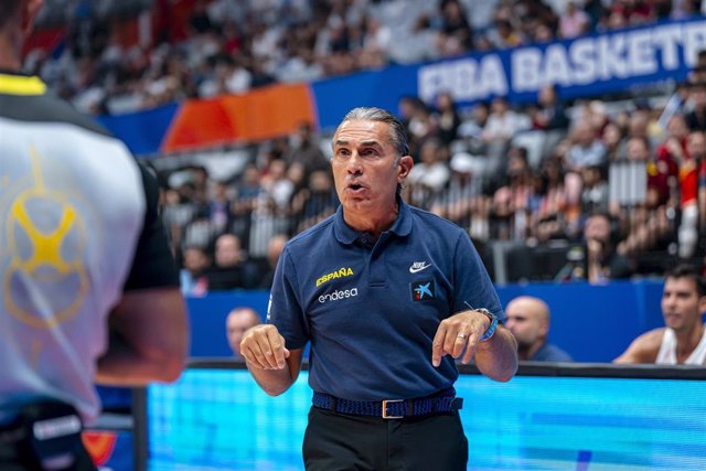 Sergio Scariolo, seleccionador español de baloncesto masculino.