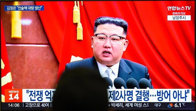 Archivo - El presidente de Corea del Norte, Kim Jong Un ?.