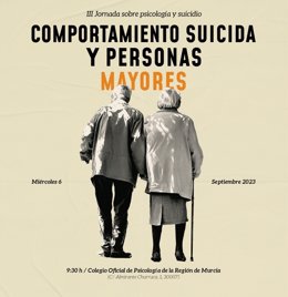 Cartel de las III Jornadas sobre Psicología y Suicidio