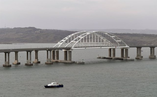 Archivo - Imatge d'arxiu del pont de Crimea