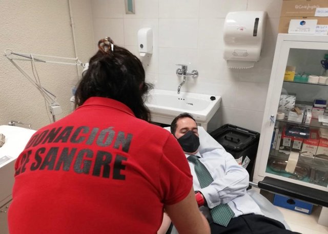 Imagen de una donación de sangre.
