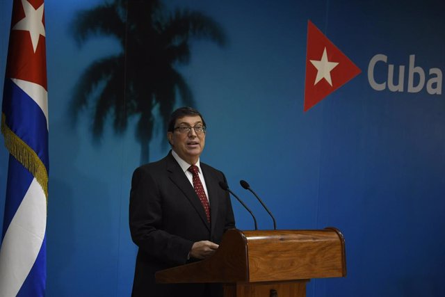 Archivo - El ministre d'Exteriors de Cuba, Bruno Rodríguez 