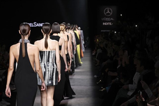 Archivo - Desfile de Isabel Sanchis en la MBFWMadrid