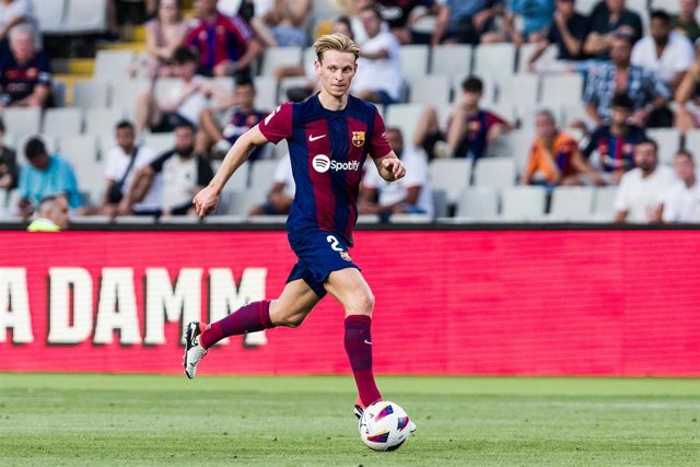 Frenkie de Jong con el FC Barcelona
