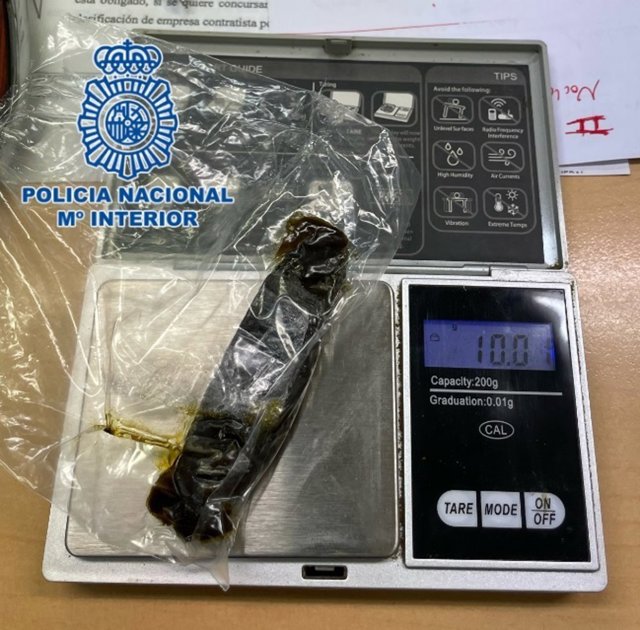 Droga intervenida en autoservicios de Melilla