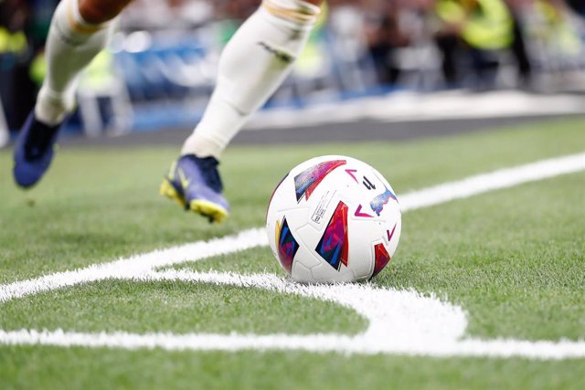 Illustration, ball of the match during the spanish league, LaLiga EA Sports, football match played between Real Madrid and Getafe CF at Santiago Bernabeu stadium on September 02, 2023, in Madrid, Spain.