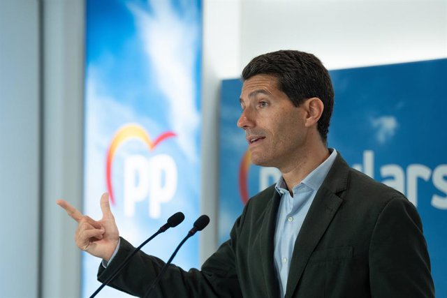 Archivo - El diputat del PP al Congrés dels Diputats, Nacho Martín Blanco