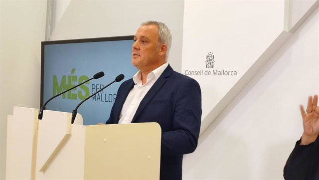 El portavoz de MÉS per Mallorca en el Consell Insular, Juame Alzamora.