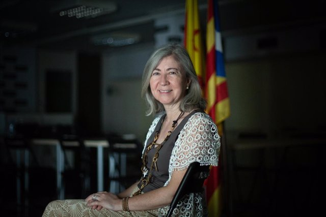 Archivo - La presidenta de l'Assemblea Nacional Catalana, Dolors Feliu