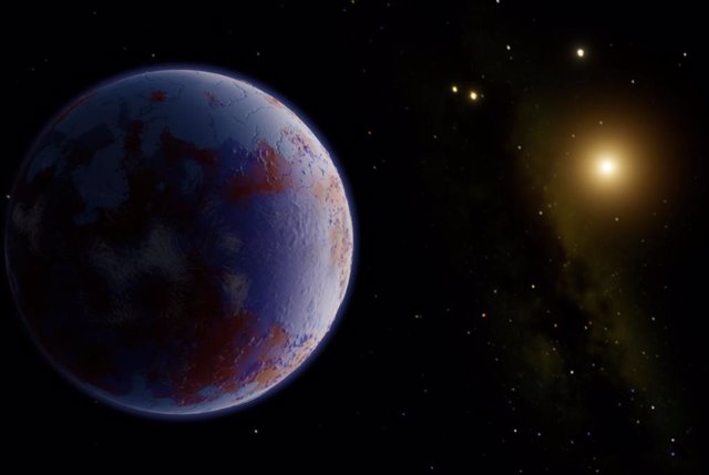 Un planeta como la Tierra en el confín del Sistema Solar