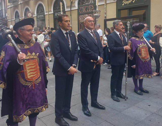 El alcalde de Valladolid, Jesús Julio Carnero, y el presidente de la Diputación, Conrado Íscar.