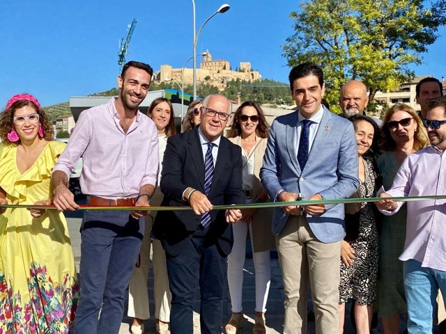 Inauguración de la Feria de Muestras de Alcalá la Real.