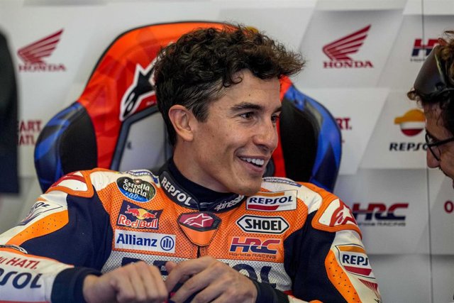 Archivo - 93 Marquez Marc (spa), Repsol Honda Team, Honda RC213V, action during the 2022 Misano MotoGP Official Test, on September 6, 2022 at the Misano World Circuit Marco Simoncelli in Misano, Italy - Photo Studio Milagro / DPPI