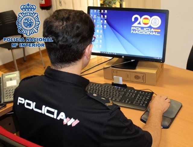 Agente de la Policía Nacional. Archivo.