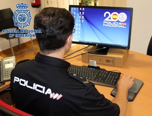 Agente de la Policía Nacional. Archivo.