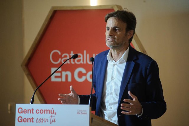 Archivo - El dirigent d'En Comú Podem i negociador de Sumar amb Junts, Jaume Asens