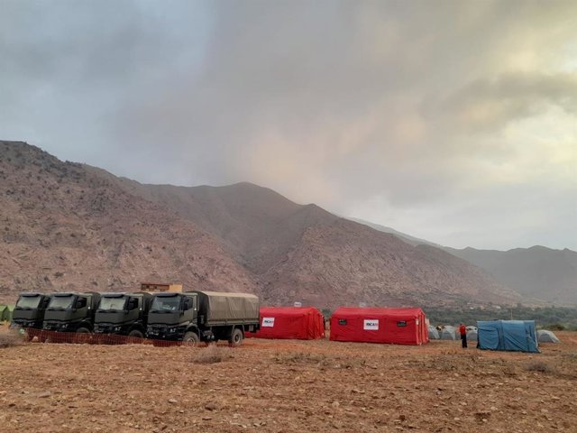 El ERICAM rescata a una víctima del terremoto en colaboración con Protección Civil de Marruecos